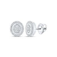 1/3 CTW-DIA P3 GIFT OVAL EARRING