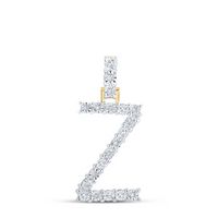 1/10CTW-DIA NK INITIAL &quot;Z&quot; PENDANT