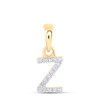 0.03CTW-DIA NK INITIAL &quot;Z&quot; PENDANT
