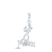 0.03CTW-DIA NK MOM PENDANT