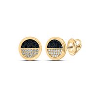 1/4CTW-DIA NK ROUND SHAPE EARRING