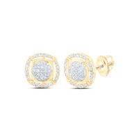 1/4CTW-DIA NK EARRING