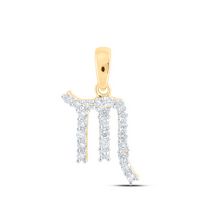 1/4CTW-DIA NK ZODIAC SIGN OF SCORPIO PENDANT