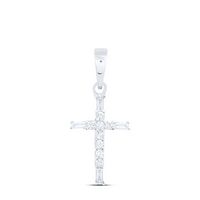 1/10 CTW DIA NK GIFT CROSS PENDANT