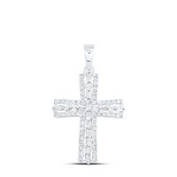 1/3 CTW DIA NK GIFT CROSS PENDANT