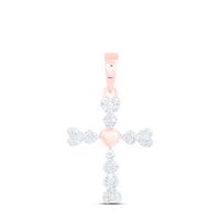 1/10 CTW DIA NK GIFT CROSS PENDANT