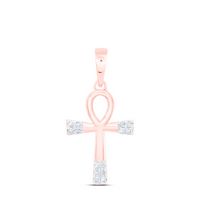 1/20 CTW DIA NK GIFT CROSS PENDANT