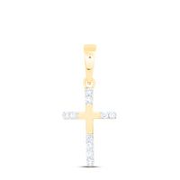 1/20 CTW DIA NK GIFT CROSS PENDANT