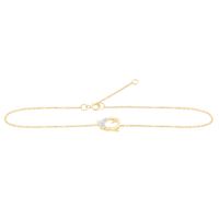 1/20 CTW DIA NK GIFT ANKLET (9 INCH)