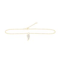 1/20CTW DIA NK GIFT ANKLET (9 INCH)