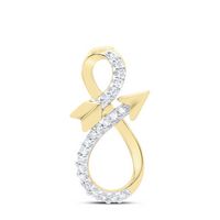 1/12CTW-DIA NK GIFT PENDANT