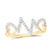 1/5CTW-DIA NK GIFT HEART RING