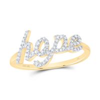 1/5CTW-DIA NK GIFT &quot;hope&quot; LADIES RING