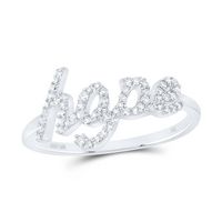 1/5CTW-DIA NK GIFT &quot;hope&quot; LADIES RING