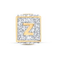 1/3CTW-DIA NK FASHION INITIAL &quot;Z&quot; BRACELET BOX