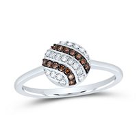 1/5CTW-DIA P1 GIFT COGNAC NATURAL RING