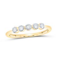 1/6CTW-DIA CN GIFT STACKABLE BAND