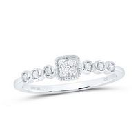 1/10CTW-DIA CN GIFT STACKABLE BAND