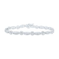 1/10CTW-DIA P1 GIFT BRACELET(7 INCH)