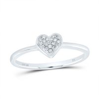 1/20CTW-NAT DIA P1 GIFT HEART RING