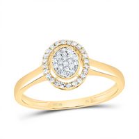 1/6CTW-DIA NK FASHION OVAL RING