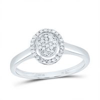 1/6CTW-DIA NK FASHION OVAL RING