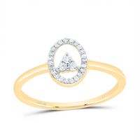 1/8CTW DIA P1 GIFT OVAL RING