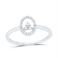 1/8CTW DIA P1 GIFT OVAL RING