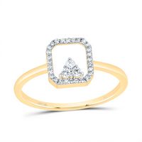 1/8CTW DIA P1 GIFT OCTAGON RING