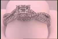 3/8CTW-DIA SEMI-MOUNT BRIDAL SET