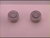 1/3CT-DIA P4 ROUND EARRING