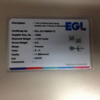 14kt White Gold Unisex Round Diamond Solitaire Stud Earrings 1/4 Cttw