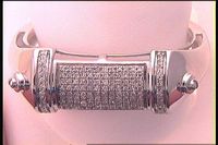 1/4CT-DIA MICRO-PAVE MENS RING