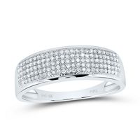 3/8CT-DIA MICRO-PAVE BAND