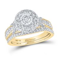 1CT-DIA ANA M 1/5CT-CRD BELLISSIMO BRIDAL SET