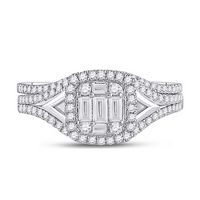 5/8CT-DIA ANA M DIANA BRIDAL  SET