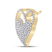 3/8CTW-DIA P1P2 HEART PENDANT