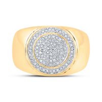 1/3CTW-DIA P1P2 MENS RING