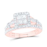 7/8CTW-DIA CN TESSERA BRIDAL SET