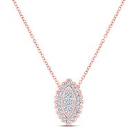 1/5CTW-DIA CN GIFT MARQUISE NECKLACE