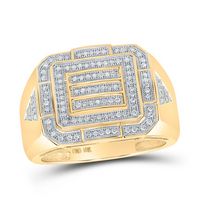 1/3CTW-DIA P1P2 MENS RING