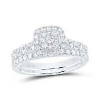 3/4CTW-DIA CN FASHION BRIDAL SET