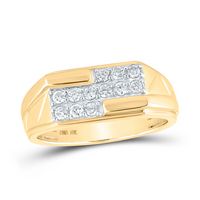 1/2CTW-DIA CN MENS RING