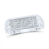 1/2CTW-DIA CN MENS RING