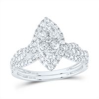 1CTW-DIA CN BRIDAL SET