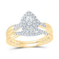 3/8CTW-DIA CN BRIDAL SET