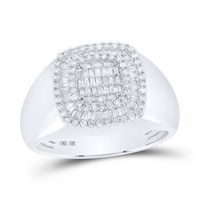 3/4CTW-DIA CN MENS RING