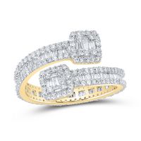 1 5/8CTW-DIA MENS CUFF RING FULL ETERNITY SHANK