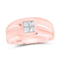 1/2CTW-DIA CN MENS BAND