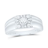 1/2CTW-DIA NK MENS BAND